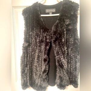 Nanette Lepore Faux Fur Vest - Chic Layering Piece - Size M